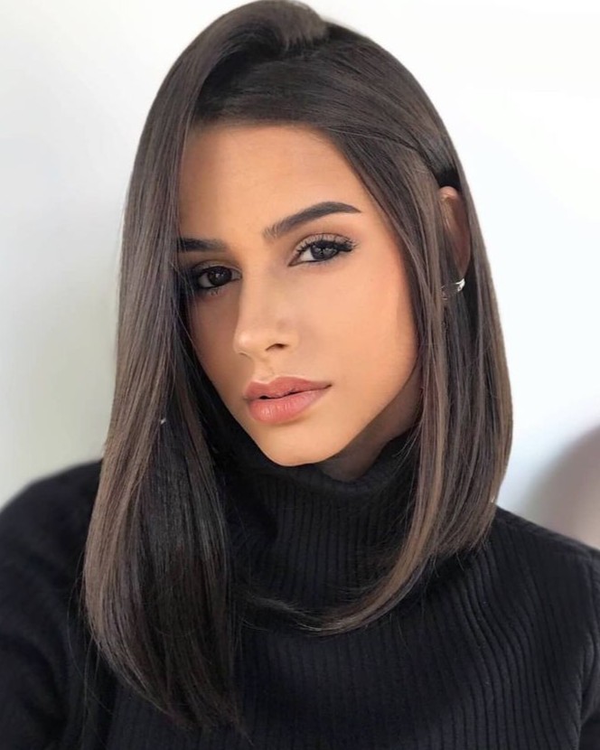 Tendências de Coloração para Rosto Redondo em 2026