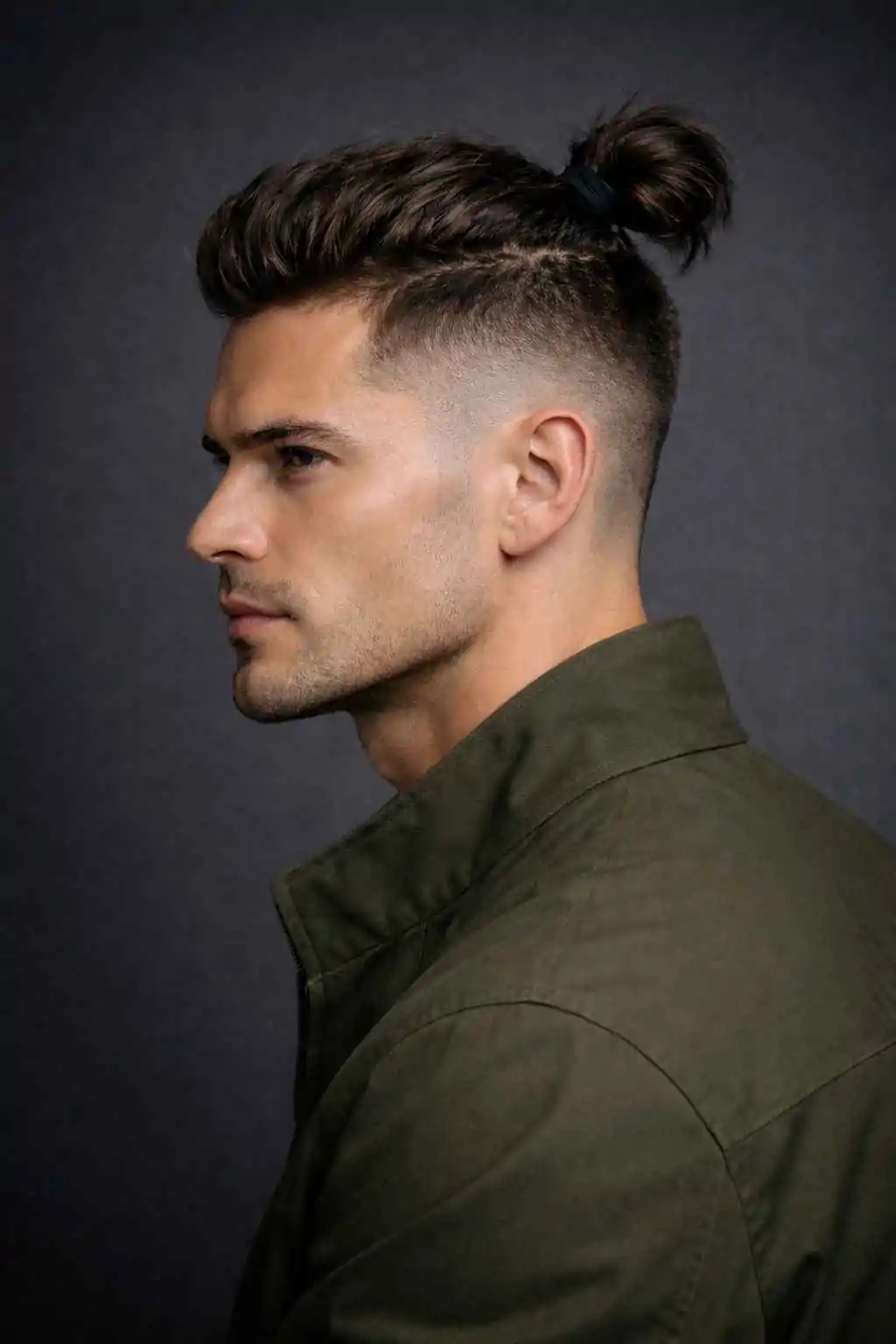 corte de cabelo samurai