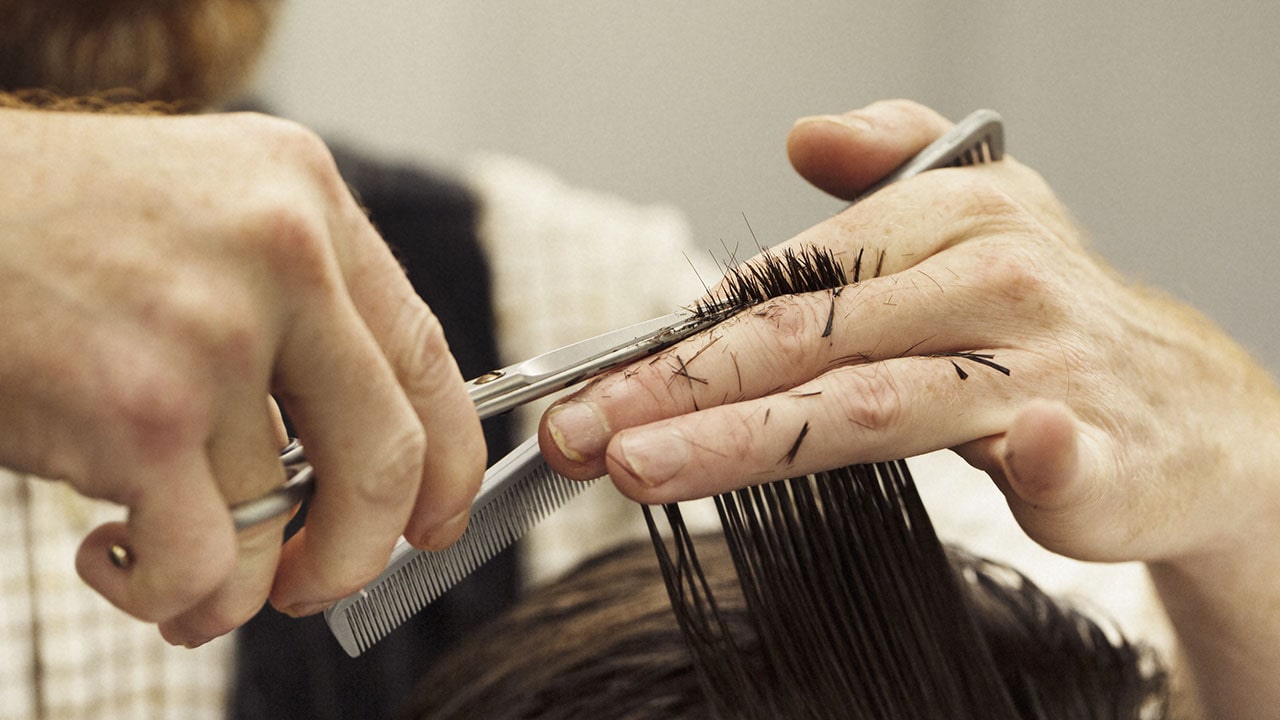 corte de cabelo social masculino