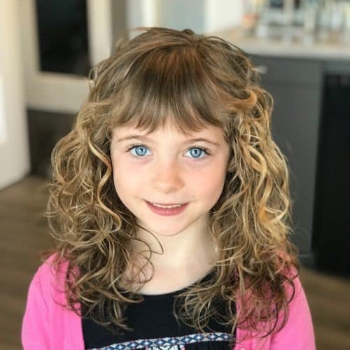 melhores cortes para cabelo cacheado infantil feminino