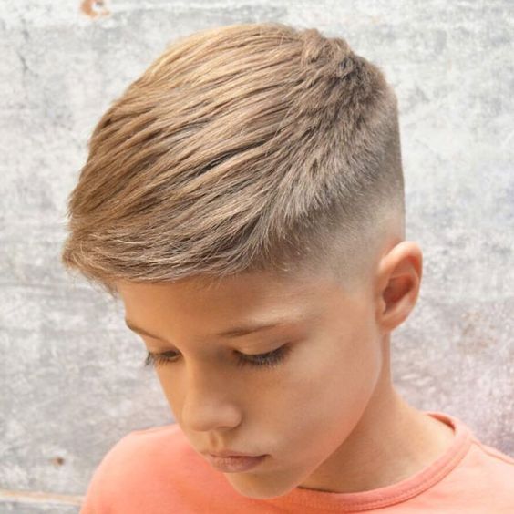 corte infantil masculino moicano