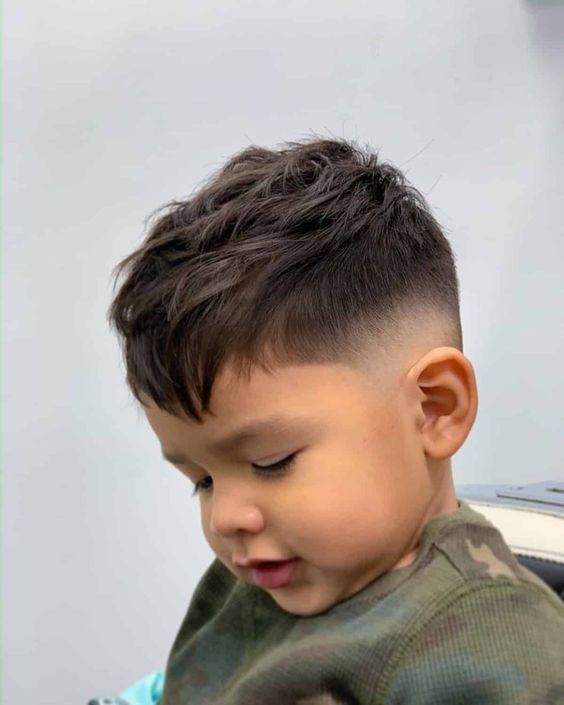corte infantil masculino cabelo ondulado