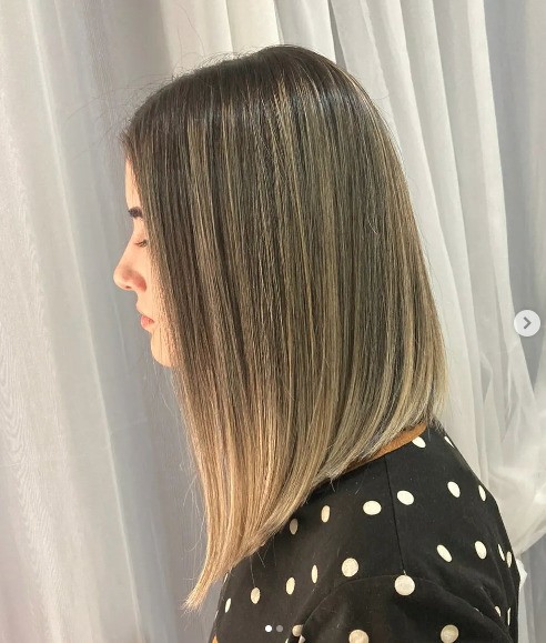 long bob médio repicado