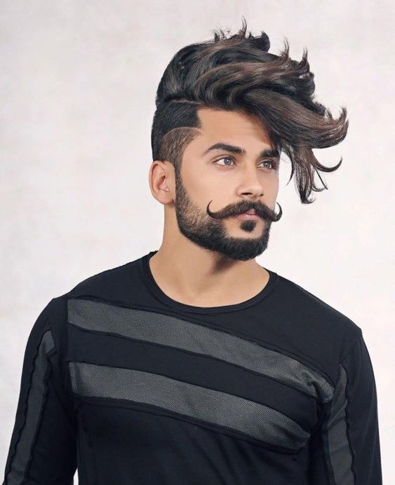 corte degradê alto masculino