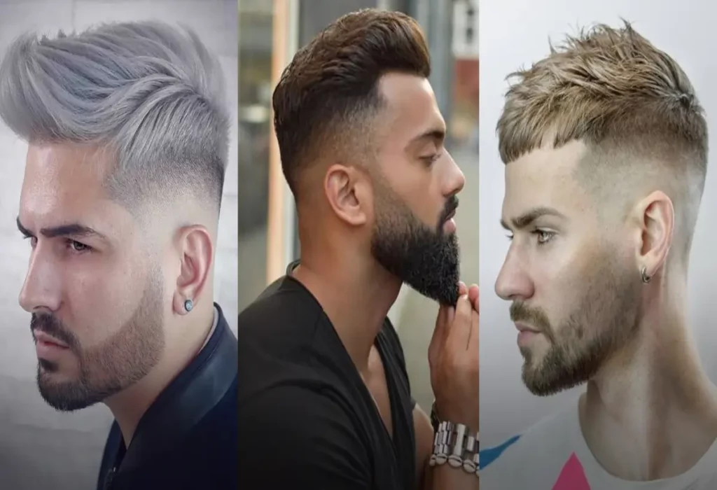 corte masculino com risco