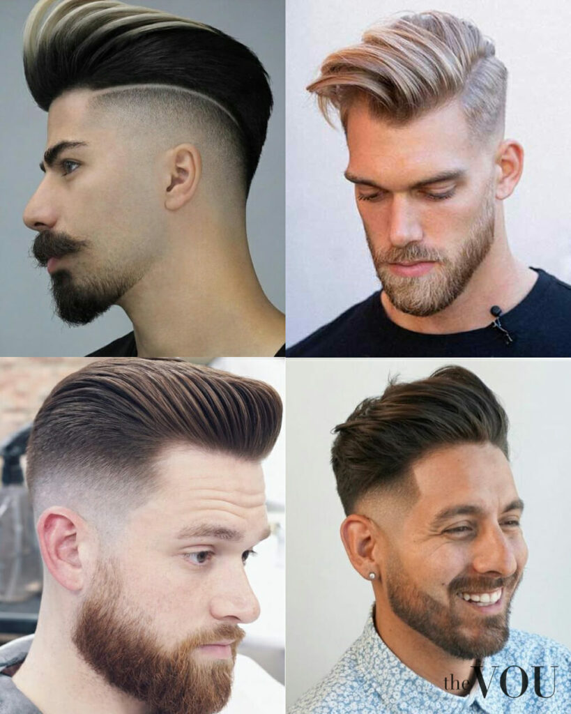 corte fade masculino