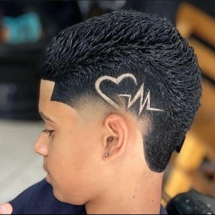 Moicano para cabelo crespo