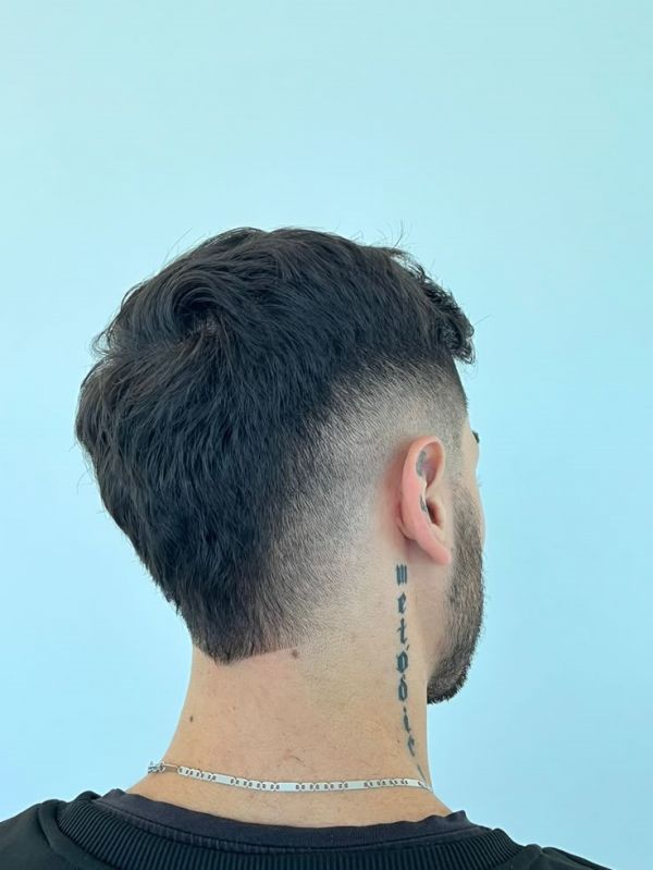 Moicano para cabelo crespo