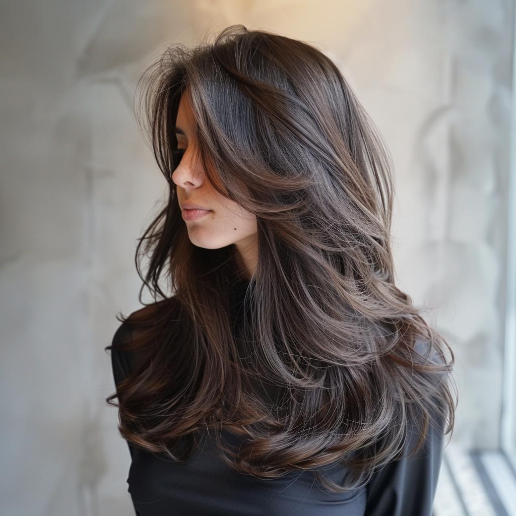 melhores cortes de cabelo longo para dar movimento