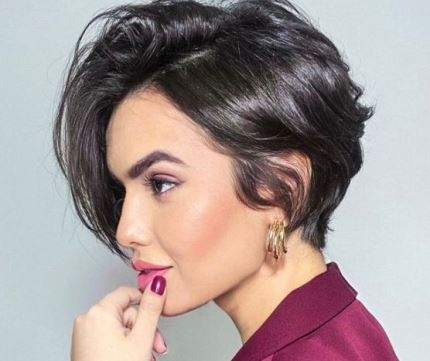 corte pixie vs bob para cabelo com volume