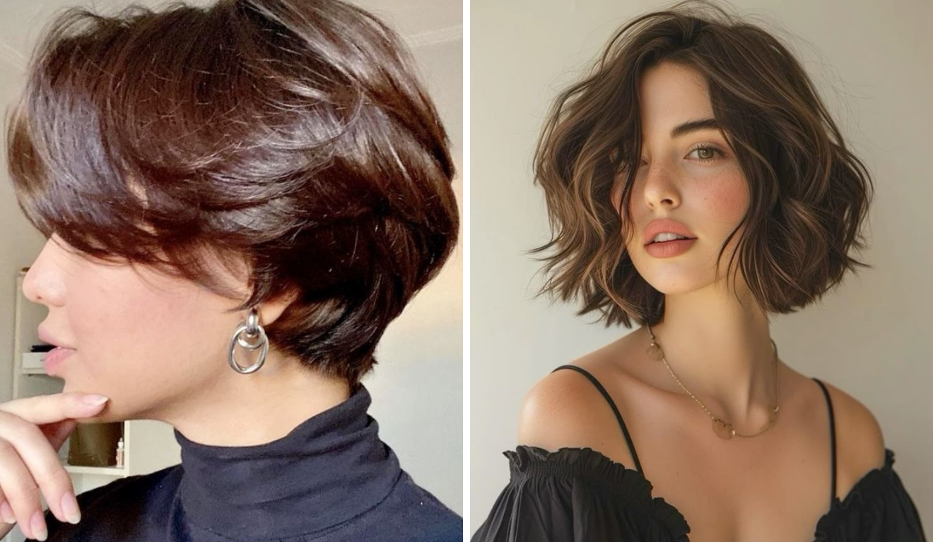 ideias corte de cabelo curto para tirar volume