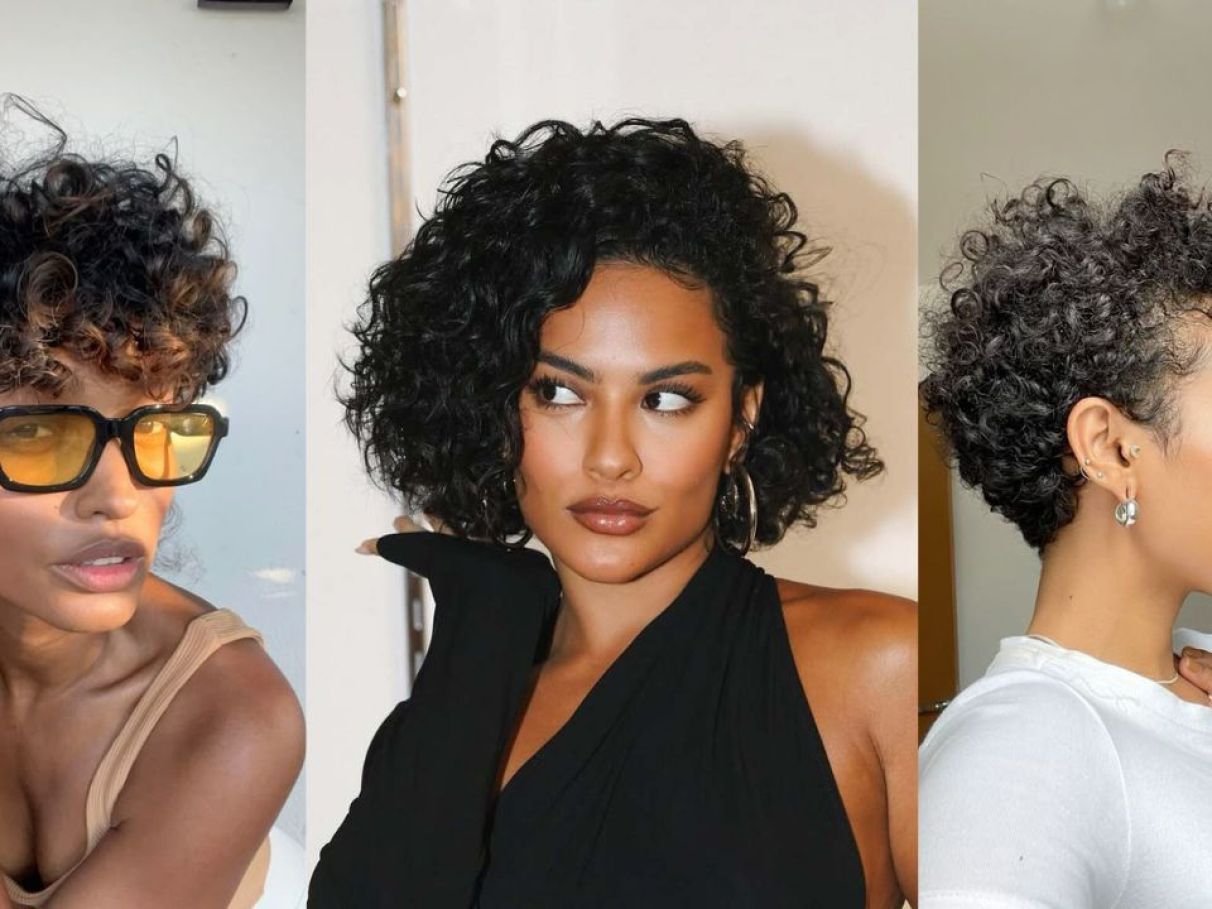 Os Cortes em Camadas Perfeitos para Dar Volume aos Cachos Curtos