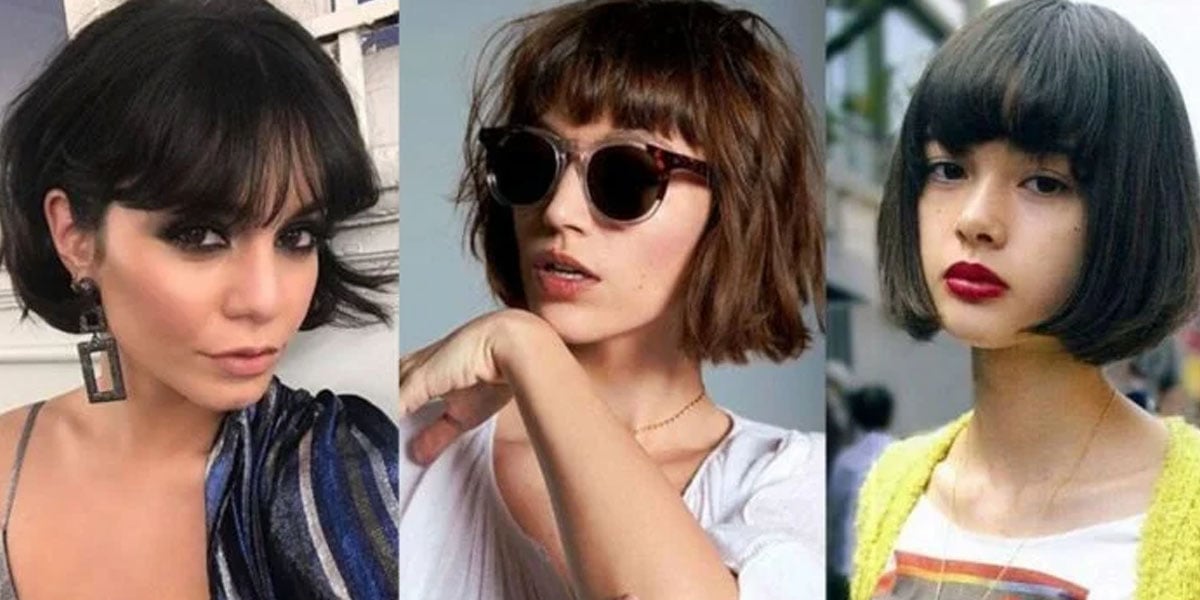 Guia completo de cortes curtos com franja para 2025