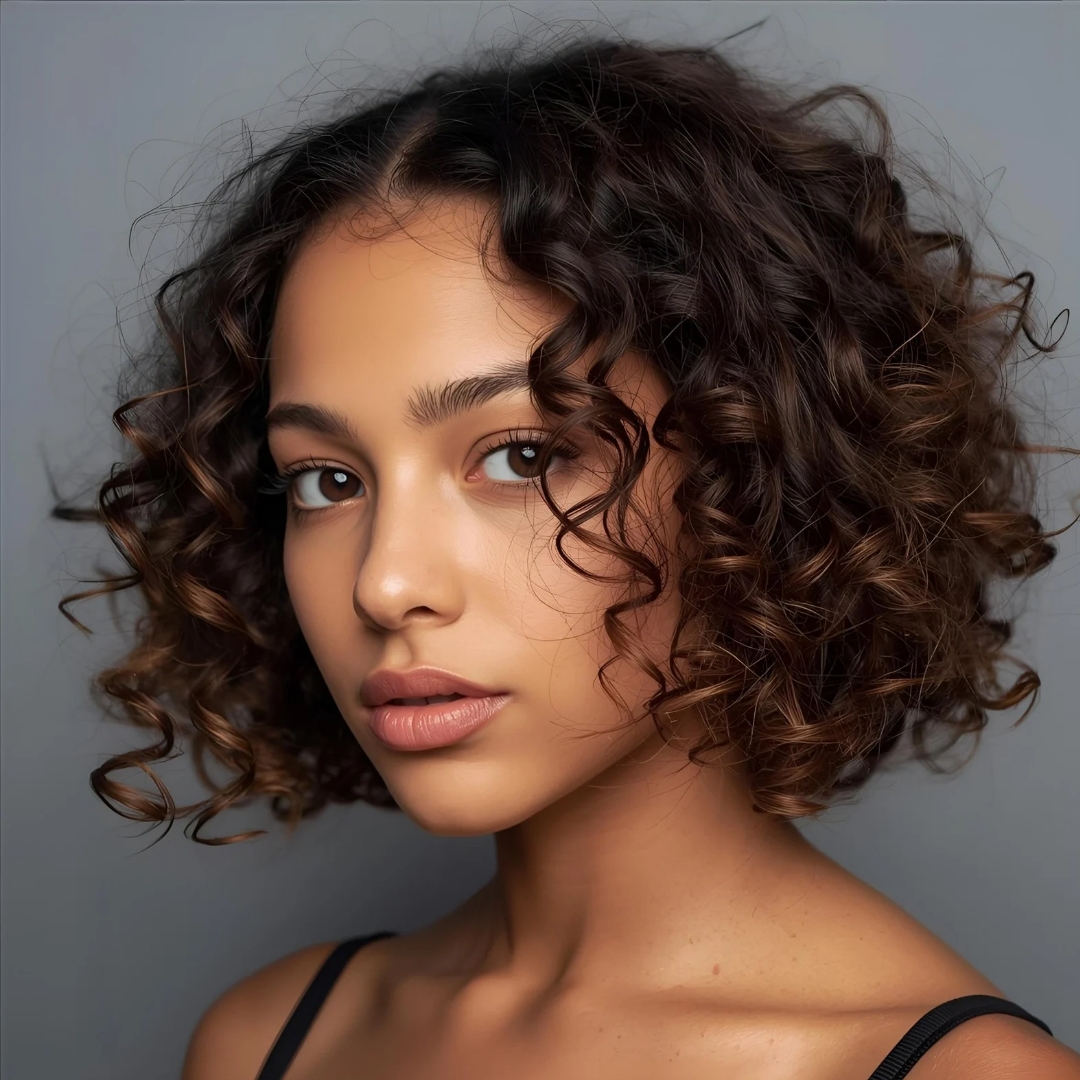 cortes de cabelo cacheado curto