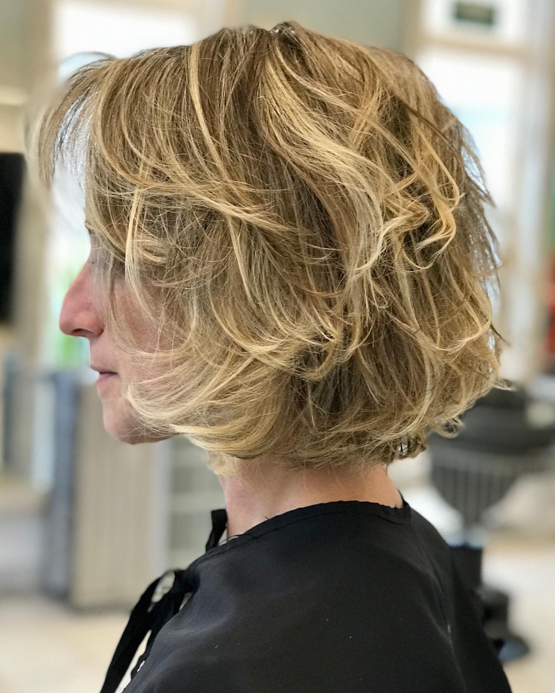 inspiração corte chanel repicado com franja