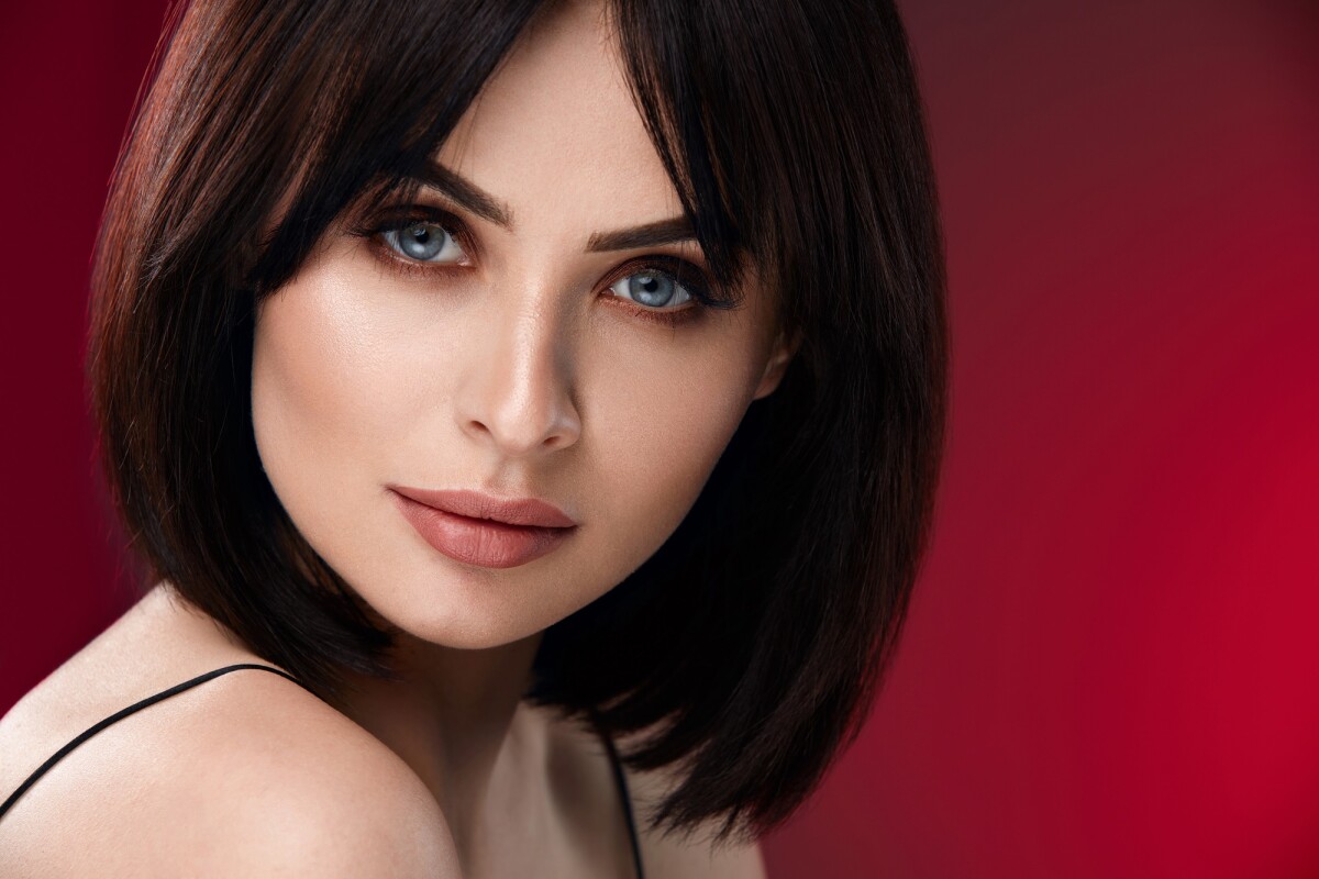 cortes de cabelo chanel repicado com franja