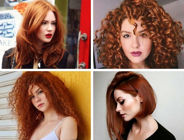 inspiracoes cabelo curto ruivo para cada tipo de rosto