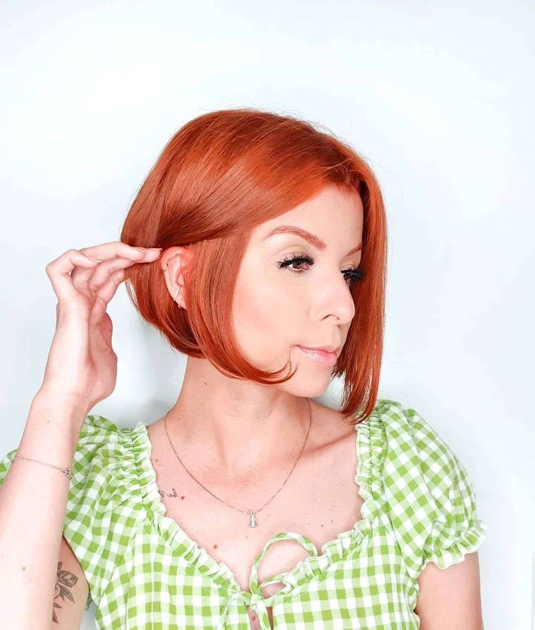 inspiracoes cabelo curto ruivo para cada tipo de rosto