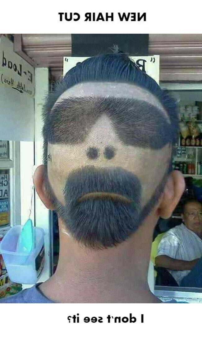 cortes de cabelo engraçado