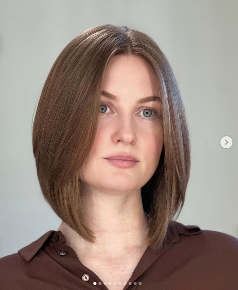 melhores cortes de cabelo para rosto redondo inspiração