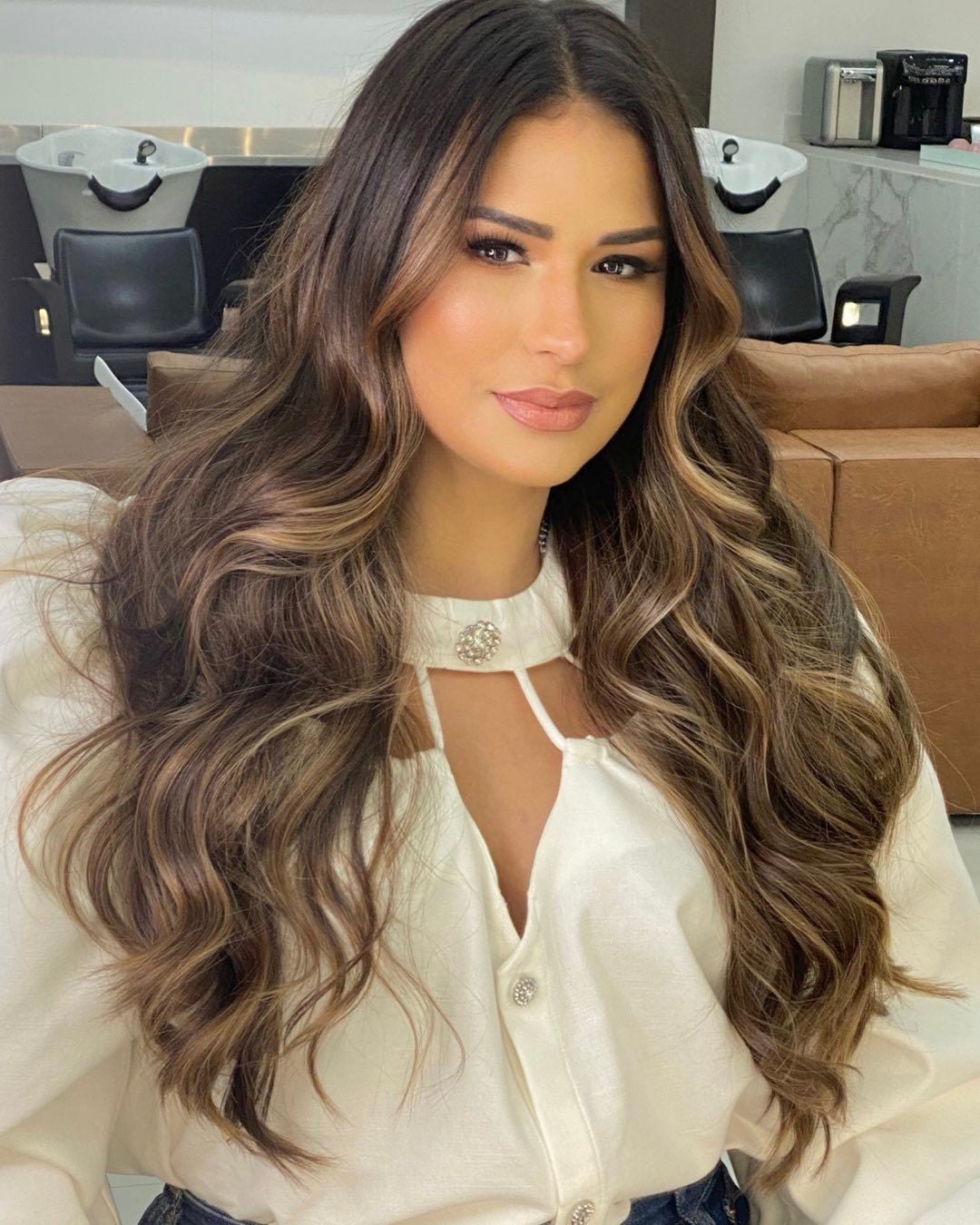 melhores cortes de cabelo para rosto redondo inspiração