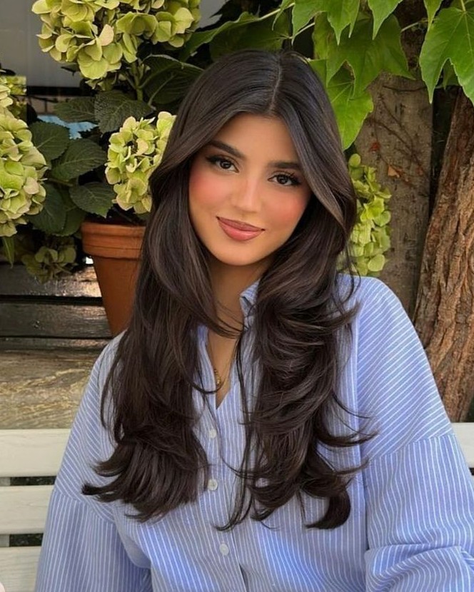 cortes de cabelo longo