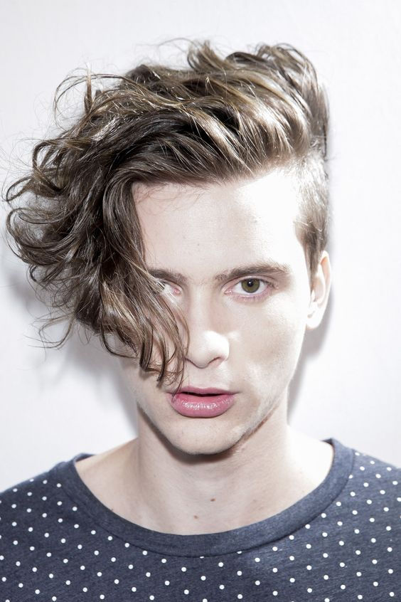 cortes de cabelo masculino com franja