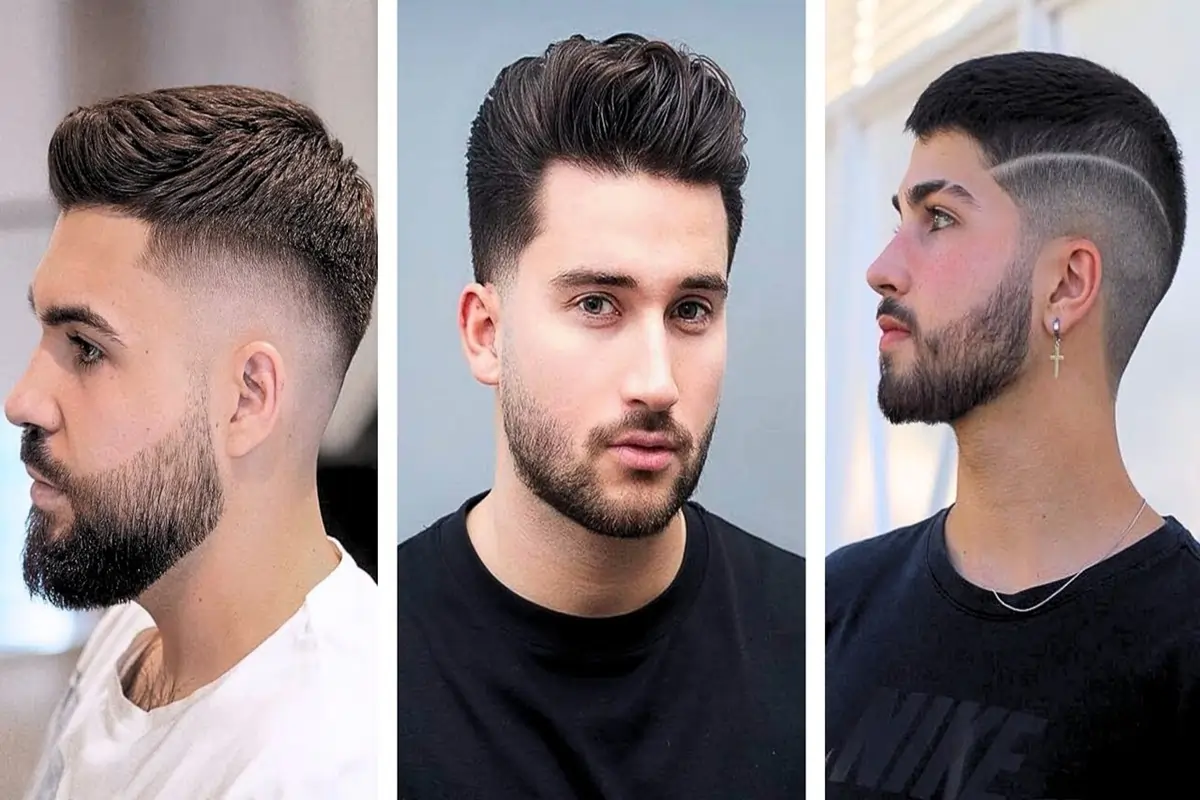 corte americano vs degradê para cabelo masculino fino