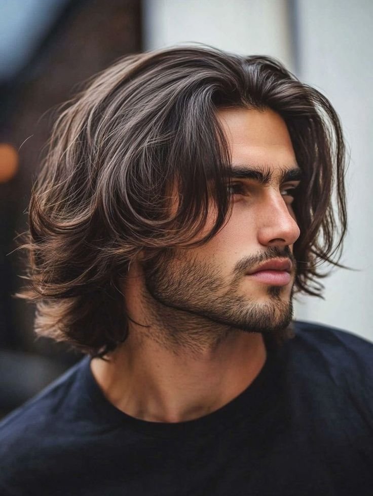 cortes de cabelo masculino medio
