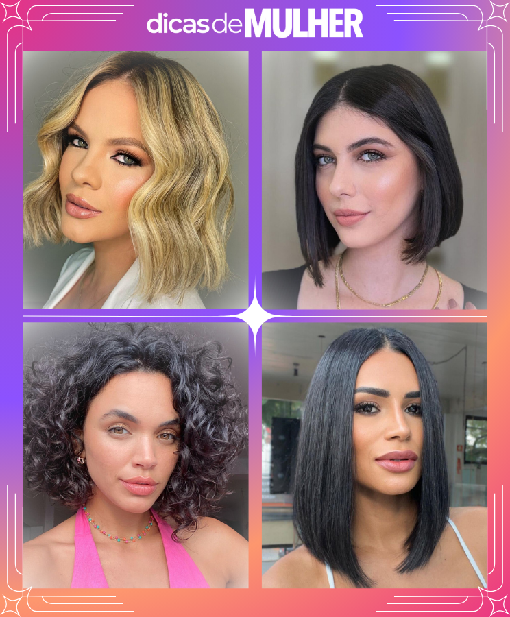 cortes de cabelo medio mais desejados 2025