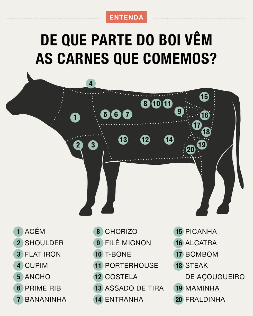 mapa do boi