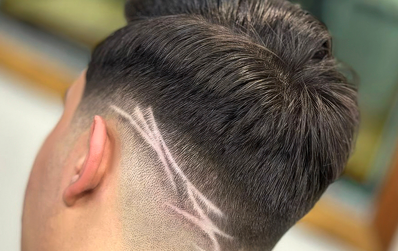 penteados cabelo liso homem