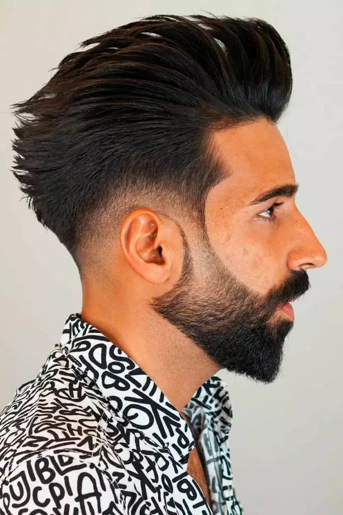 estilos de cabelo liso masculino