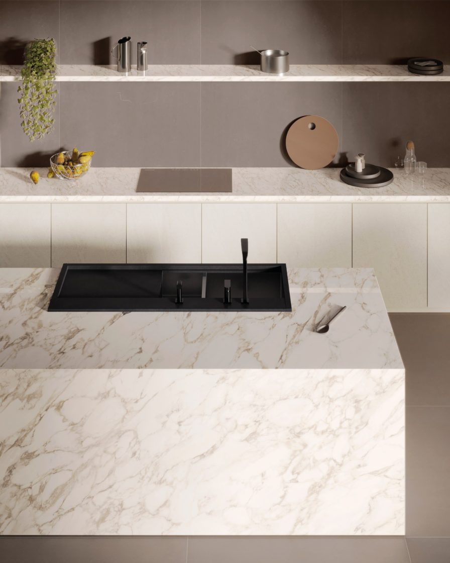 custo bancada quartzo branco m2