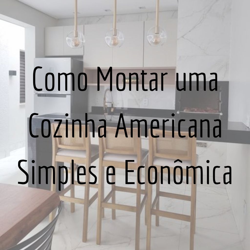 móveis para cozinha americana pequena