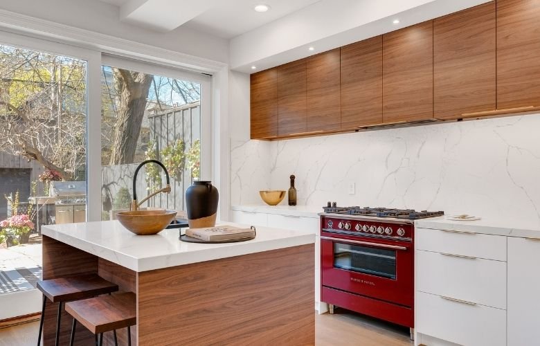 ideias de cozinha americana planejada para apartamento pequeno