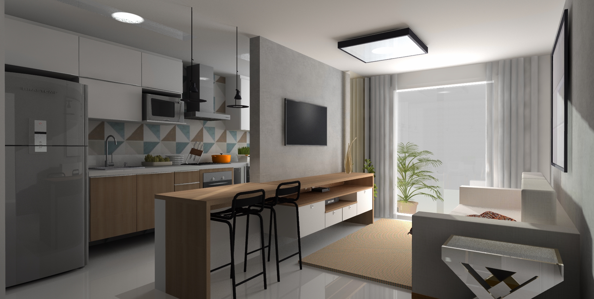 erros comuns ao planejar cozinha americana