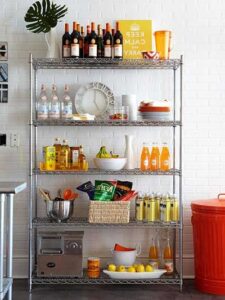 como evitar ferrugem em estante de aço na cozinha