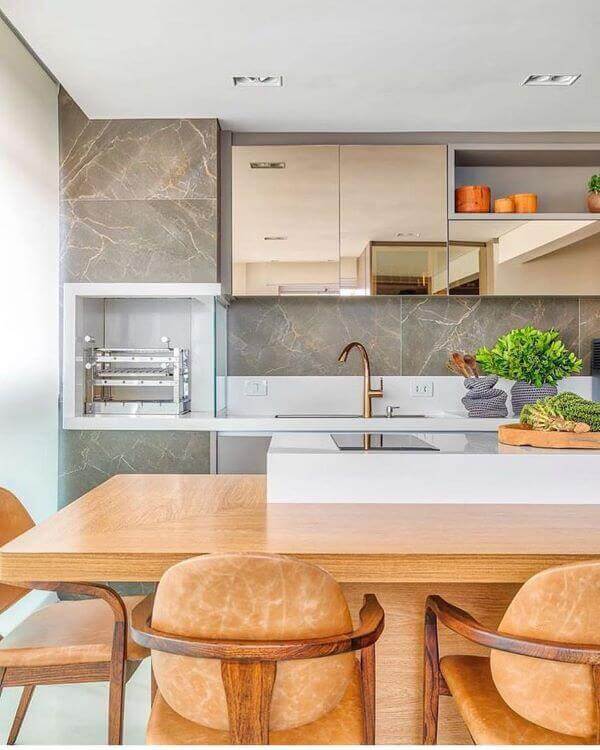 como escolher porcelanato marmo douro para cozinha