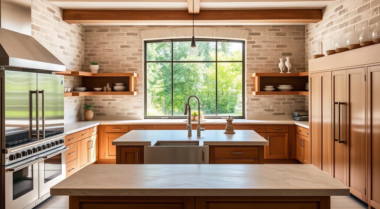 tijolinho aparente vs azulejo na cozinha