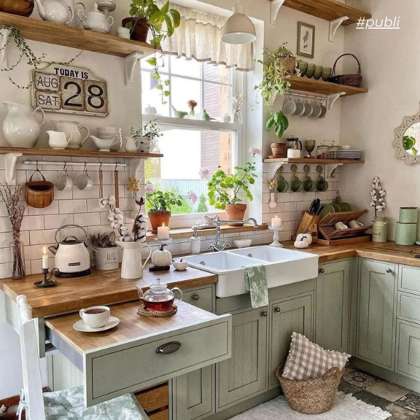 cozinha rustica moderna ou tradicional