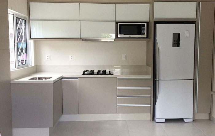 cozinha em l planejada