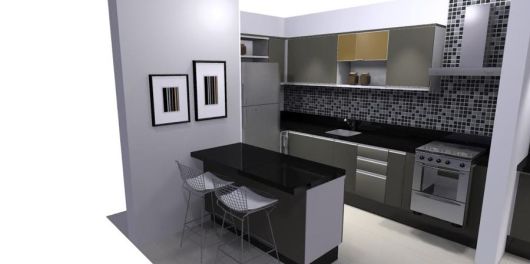 Cozinha Planejada em L com Ilha ou Bancada: Qual a Melhor Escolha?