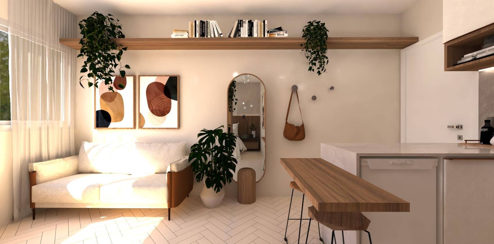 Como Incorporar Móveis Vintage na Sua Cozinha Boho sem Erro