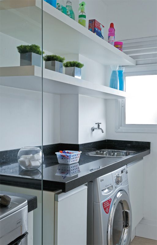 cozinha com lavanderia separada ou integrada qual a melhor