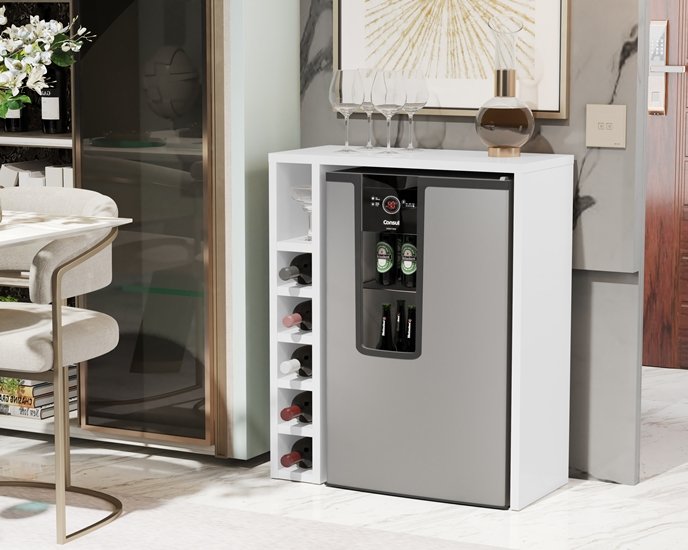 Nichos de Marcenaria para Vinhos: Decoração e Armazenamento Versátil