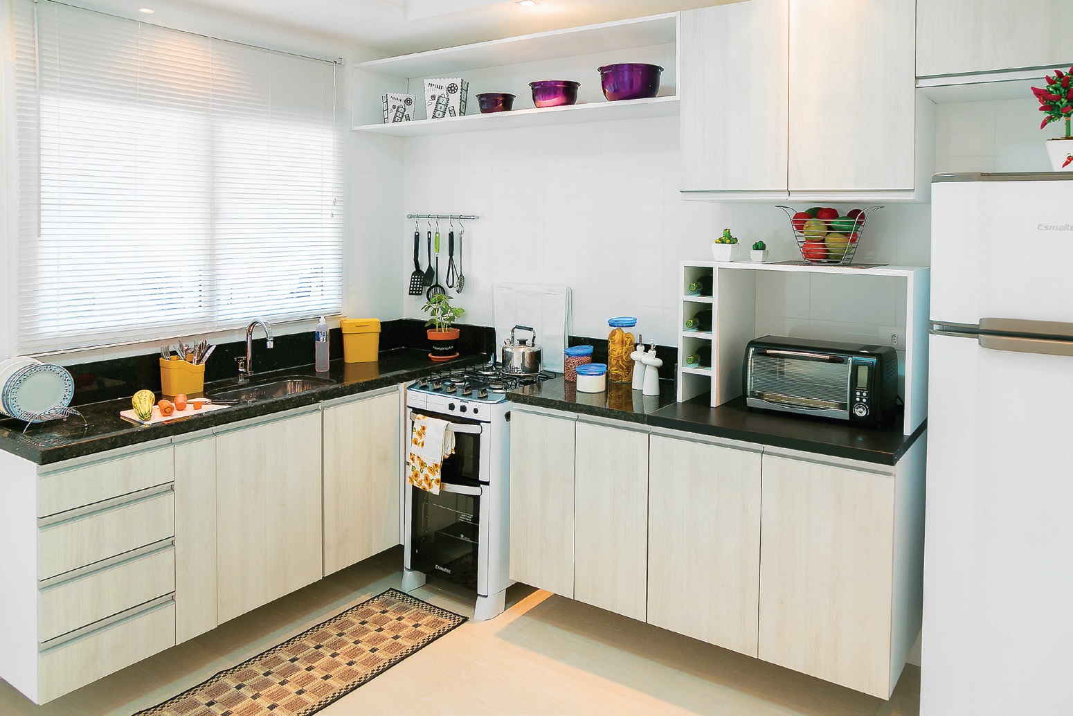 ideias de cozinha planejada grande moderna