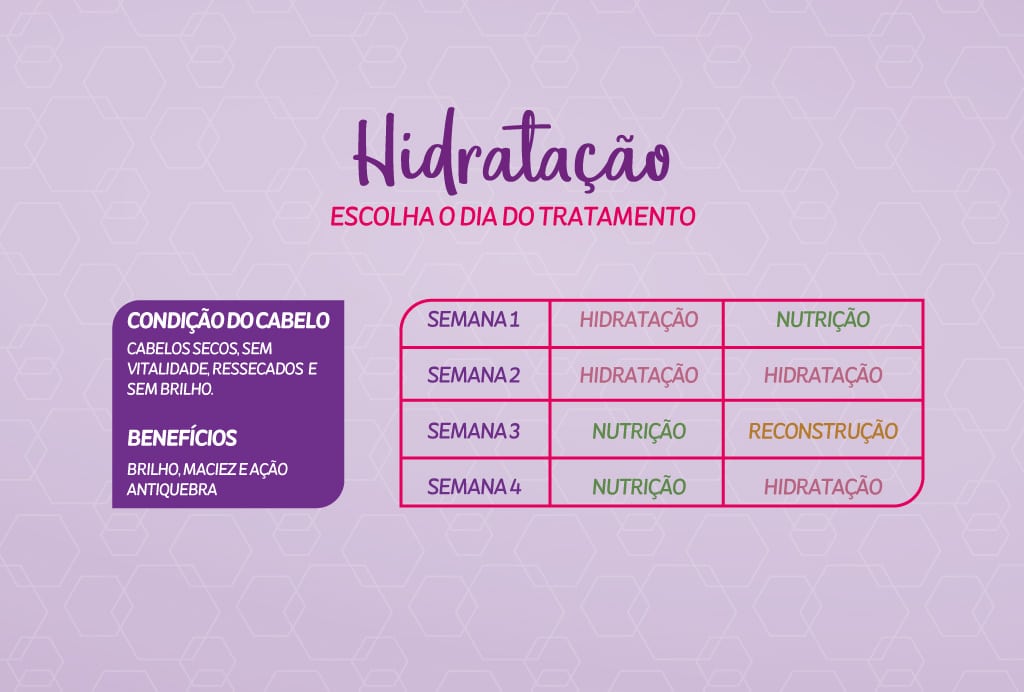 cronograma capilar para cabelos cacheados