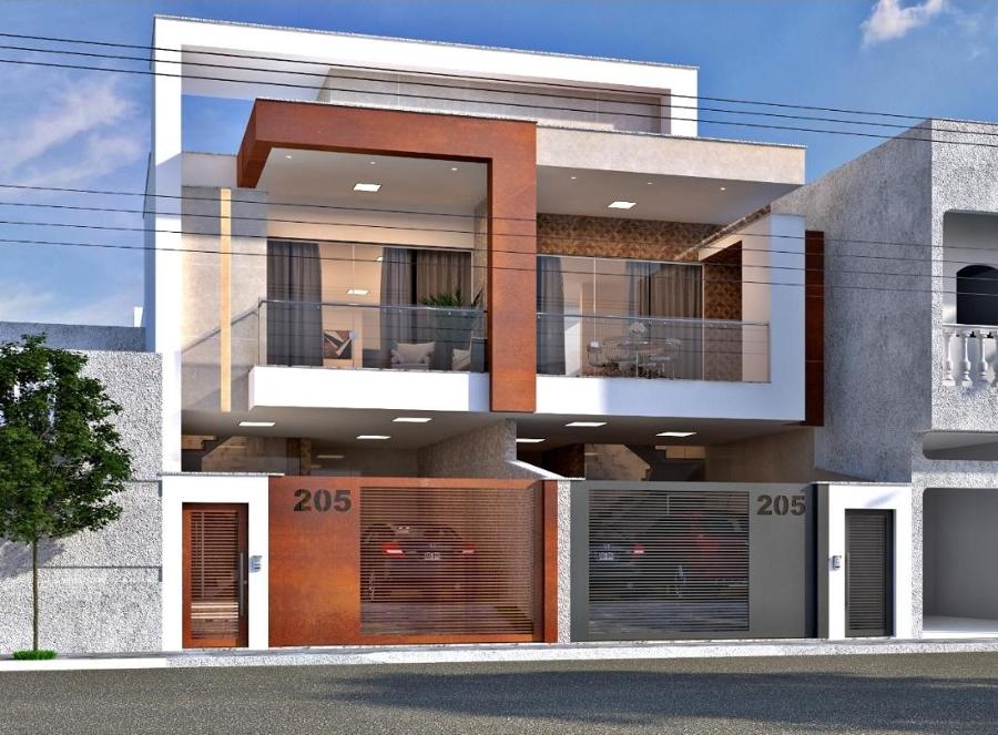 ideias de projetos casas geminadas modernas