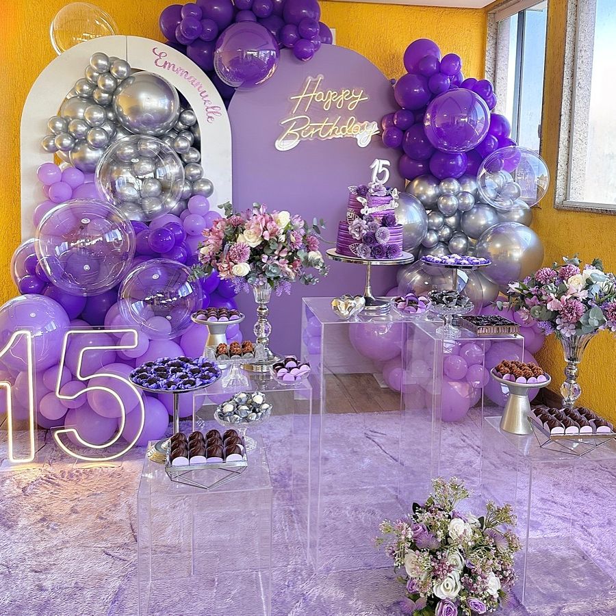 inspiração decoração festa 15 anos temas diferentes